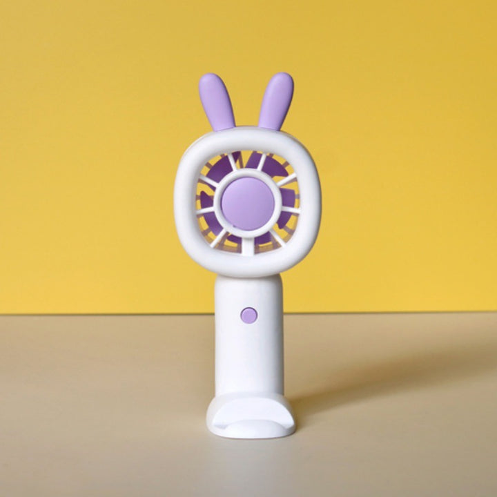 Unisex Creative Hand Fan with Animal Antennas Bowlift