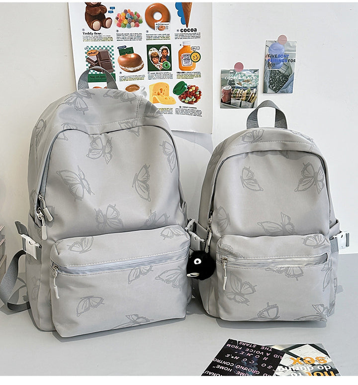 Stylish Butterfly Patterned Backpack