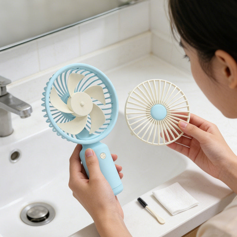 Portable Rechargeable Handheld Fan Bowlift
