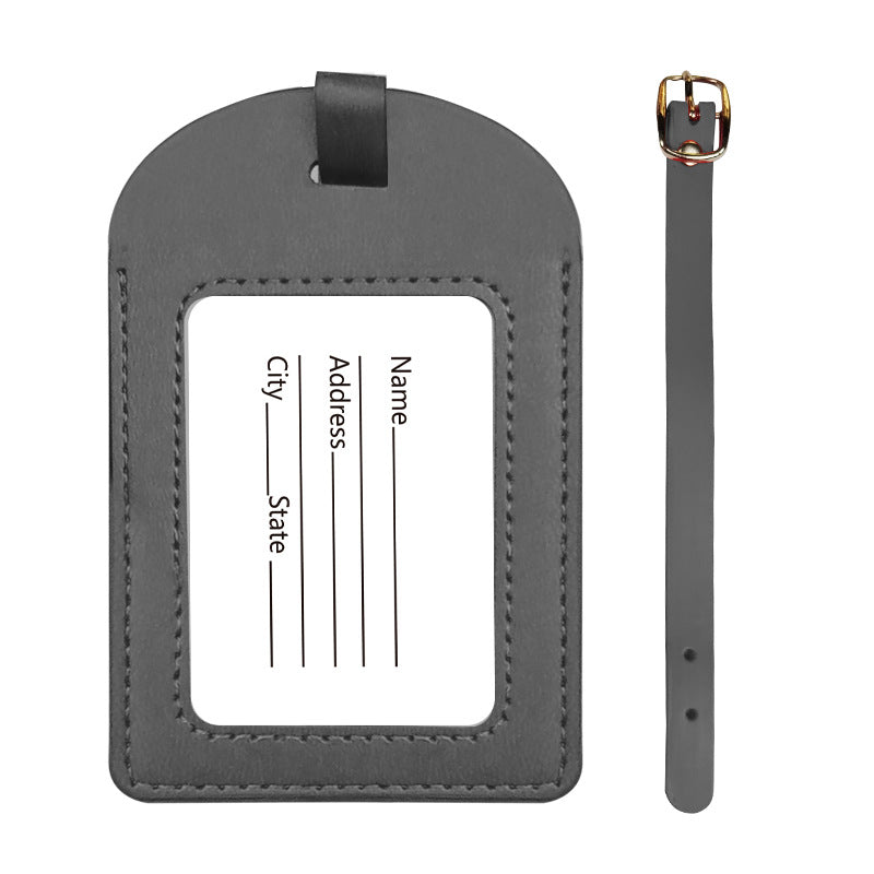 Women's high-quality and durable leather luggage tag Bowlift