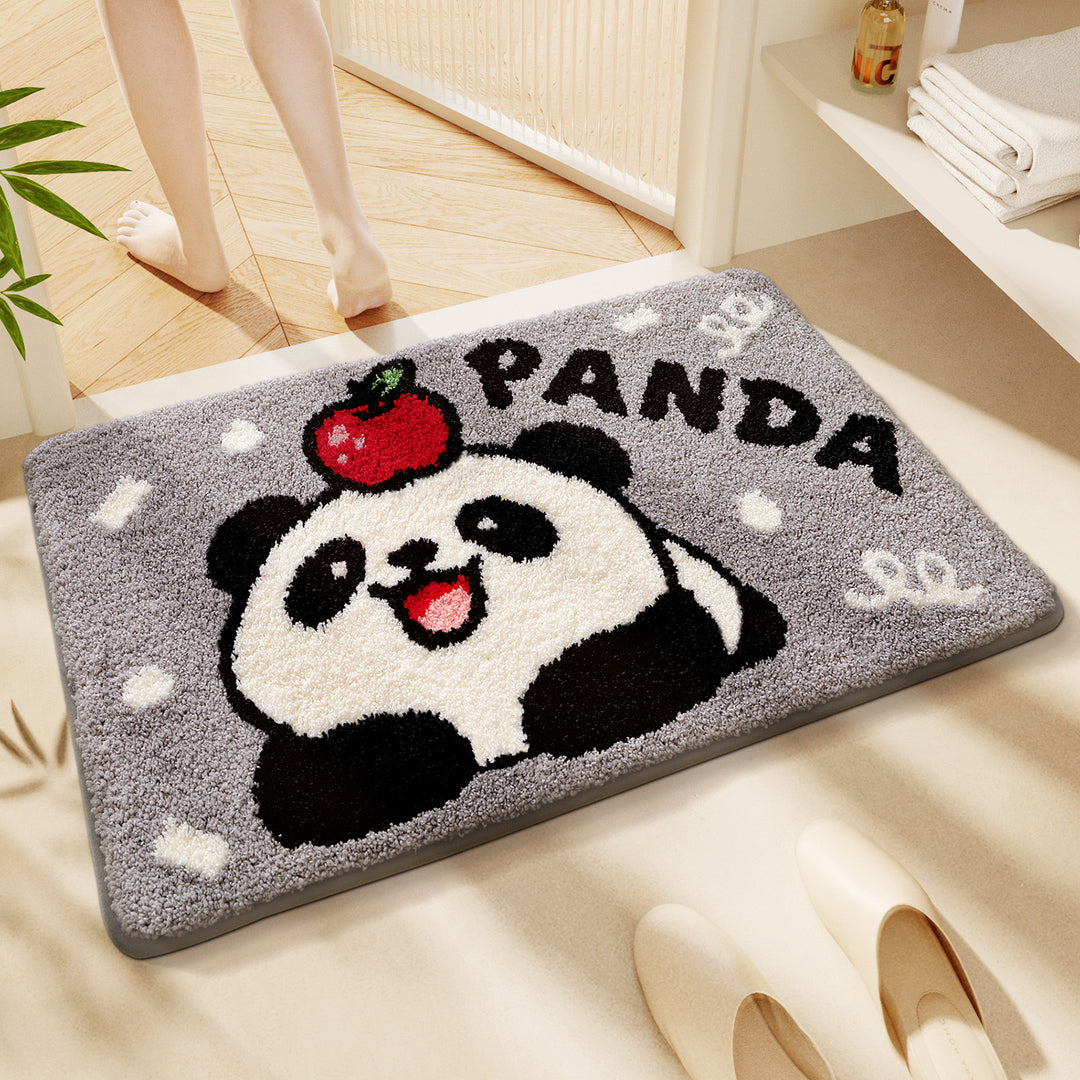 Cute Cartoon Cat Bath Rug Bowlift