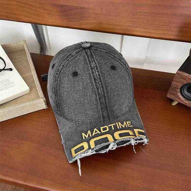 Men's Distressed Graphic Baseball Hat Bowlift 1784188481