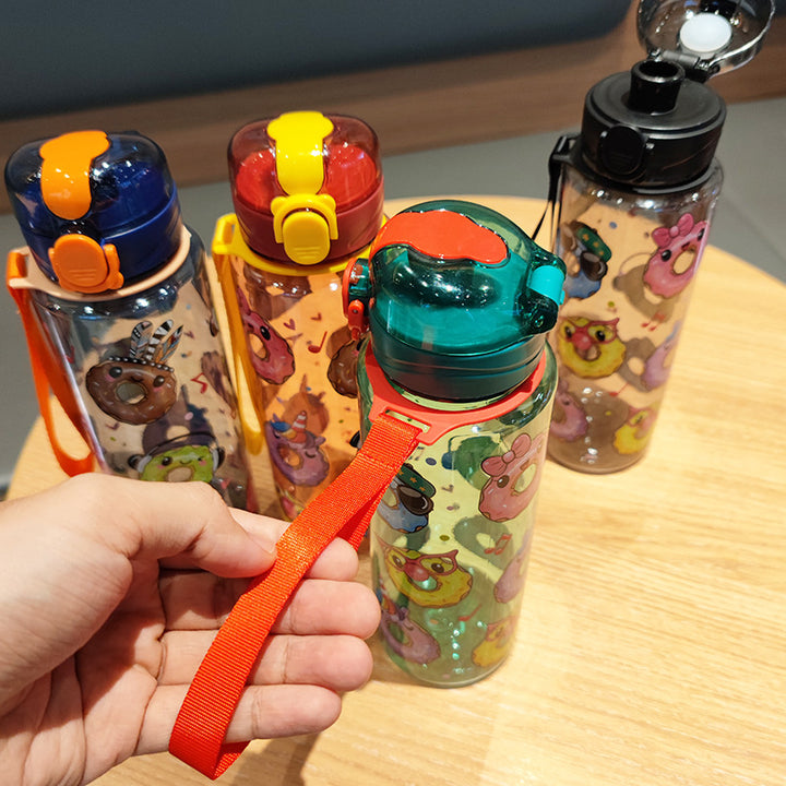 Ladies funny drinking bottle with motif print Bowlift