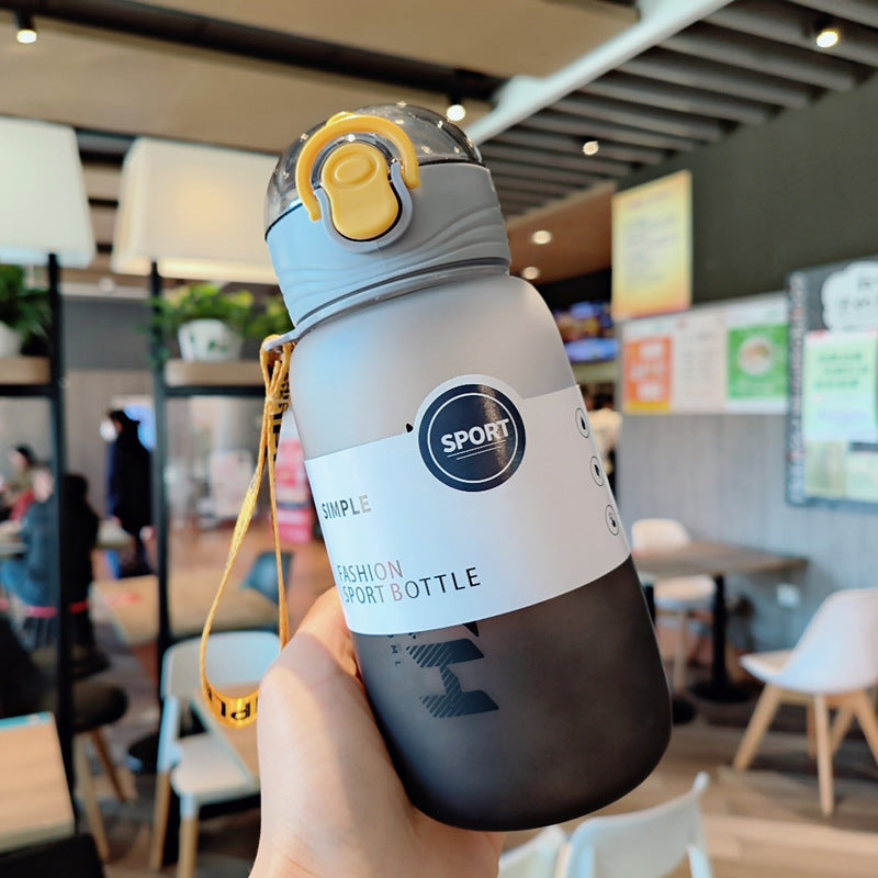 Women Stylish Water Bottle with Carrying Strap Bowlift