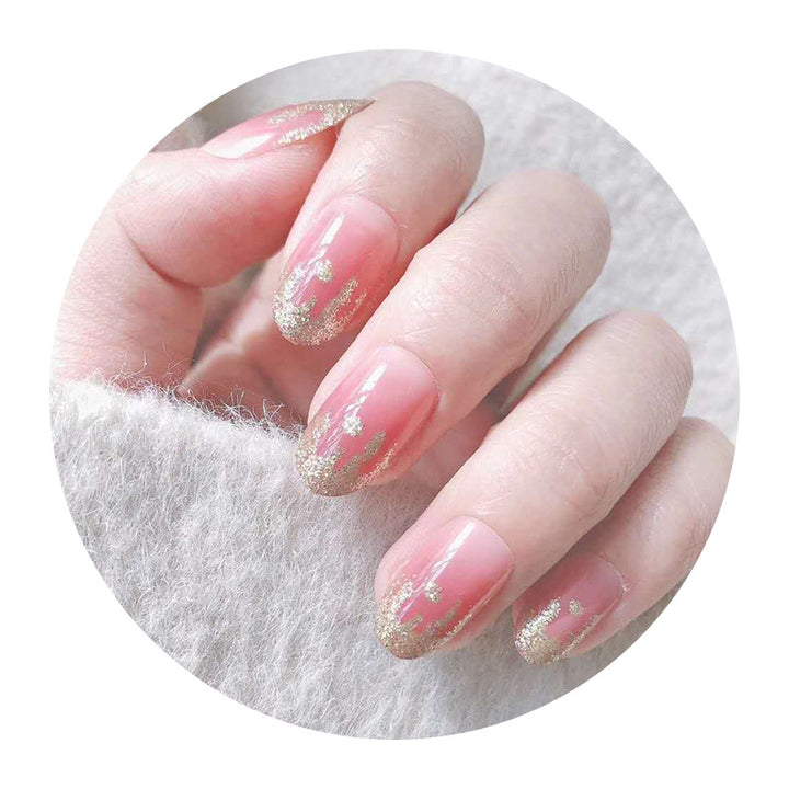 Elegant Glossy Press-On Nail Tips Bowlift