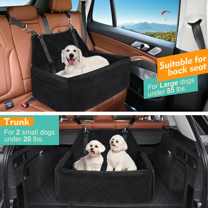 Dog Safety Car Seat Bowlift