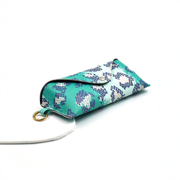 Trendy Animal Print Eyewear Case Bowlift