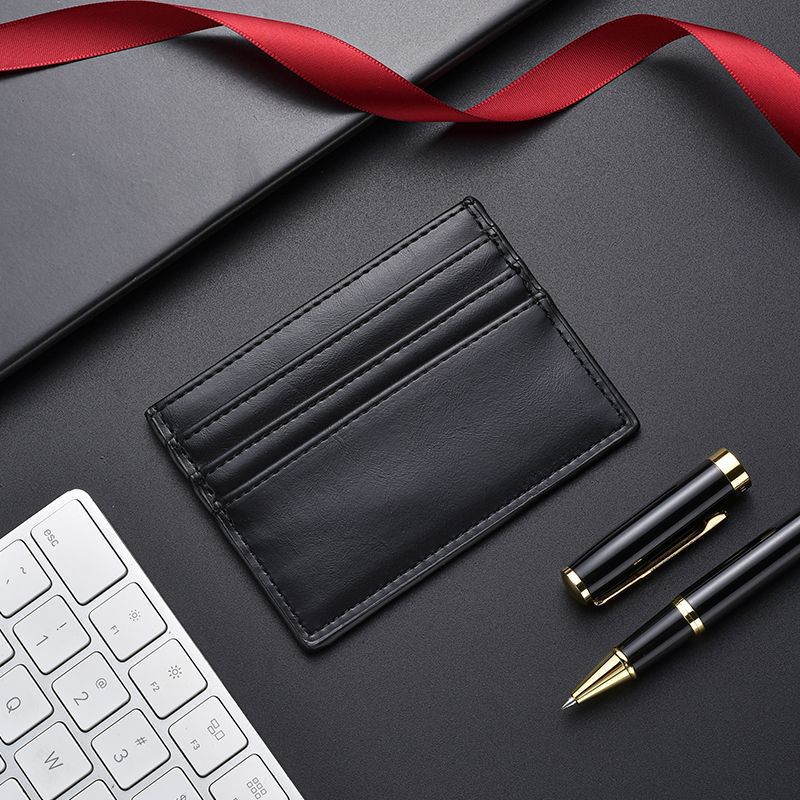 Premium Leather Card Holder Bowlift