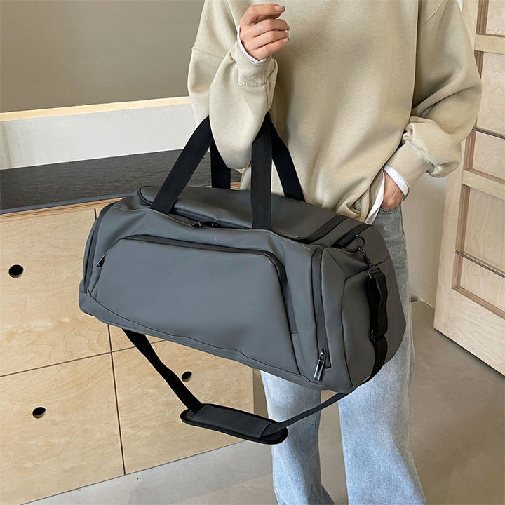 Water-Resistant Sports Duffle Bag Bowlift