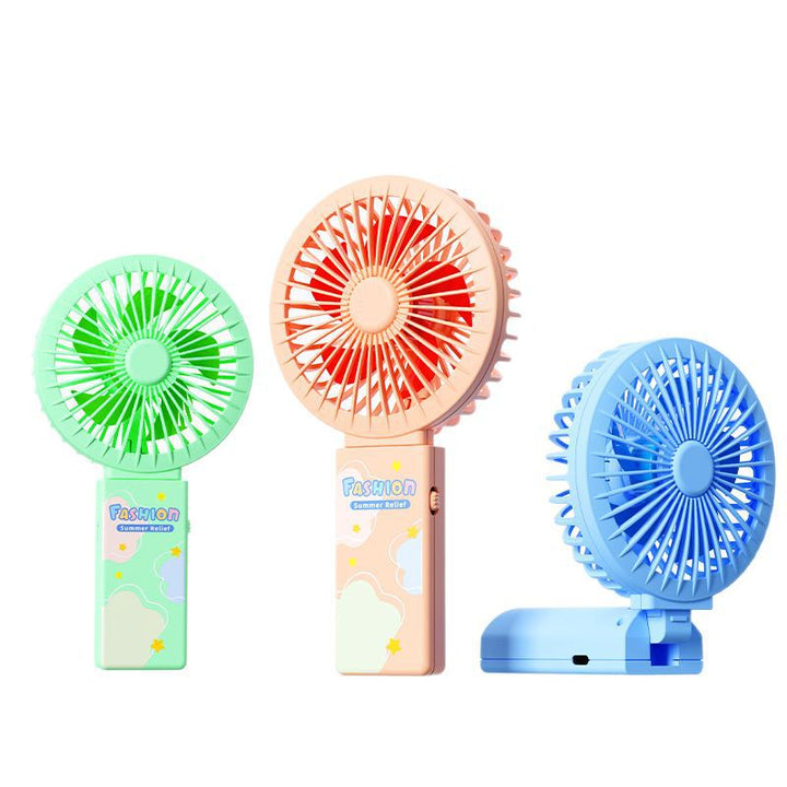 Ladies Portable Handheld Fan with Innovative Design Bowlift