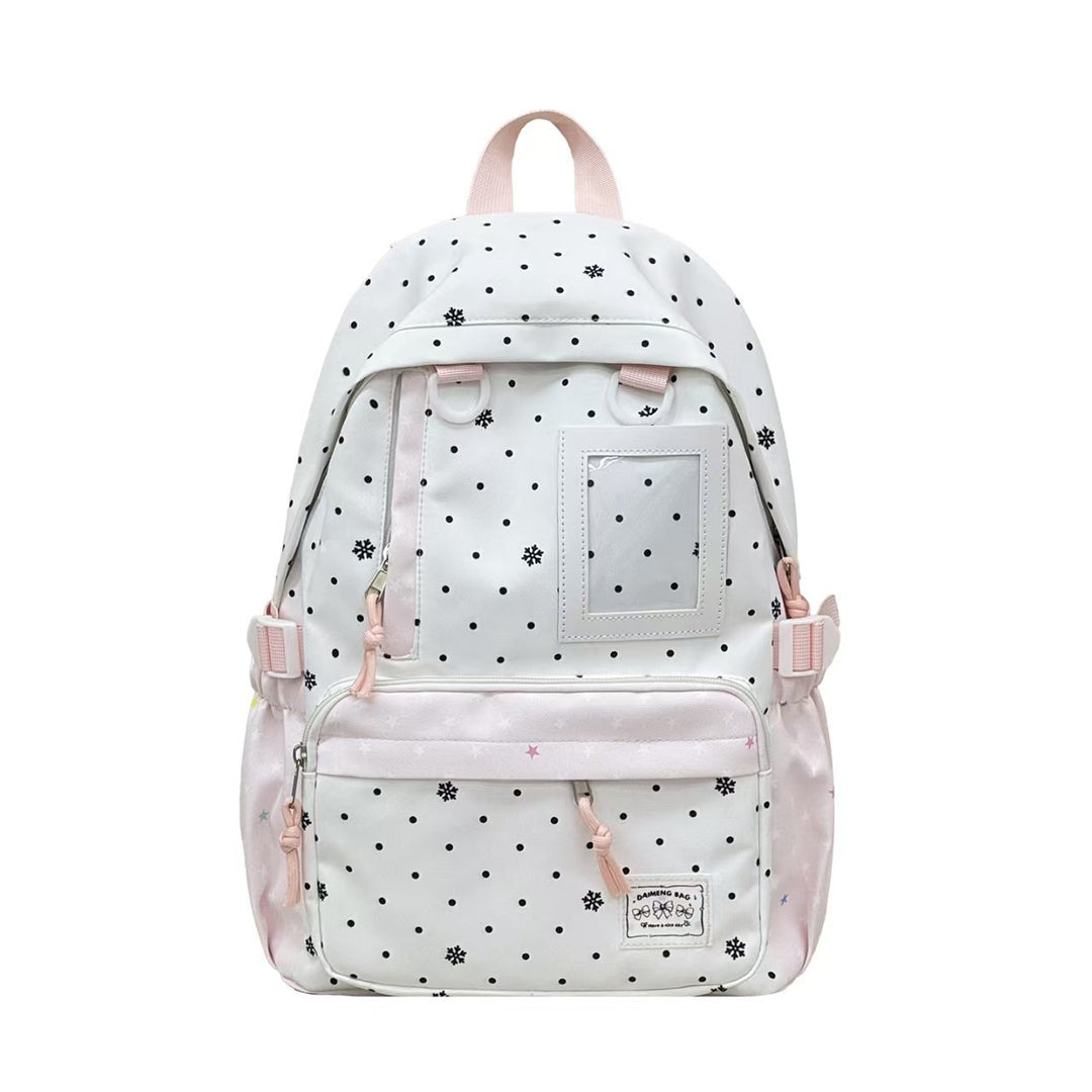 Versatile Print Backpack Bowlift