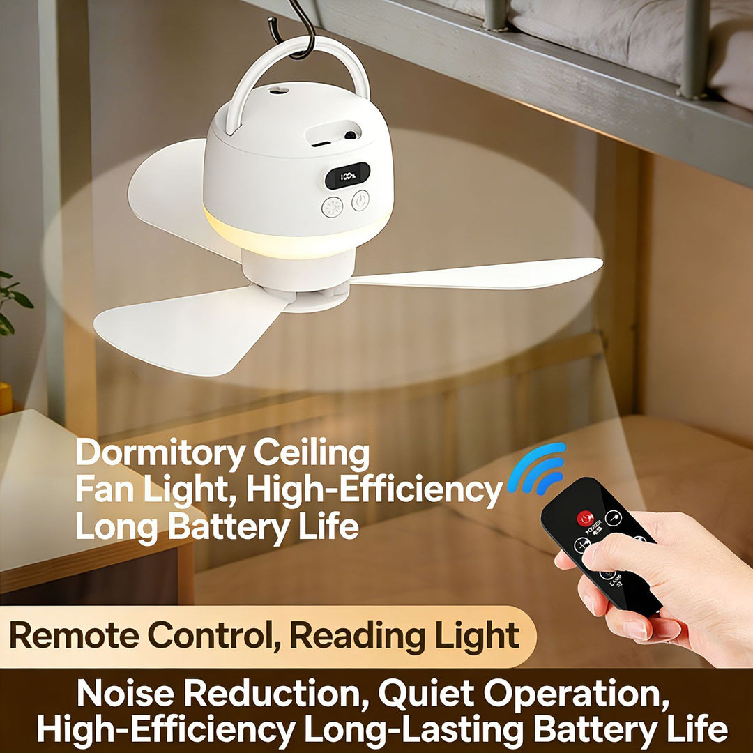Unisex ceiling fan with integrated LED lighting Bowlift