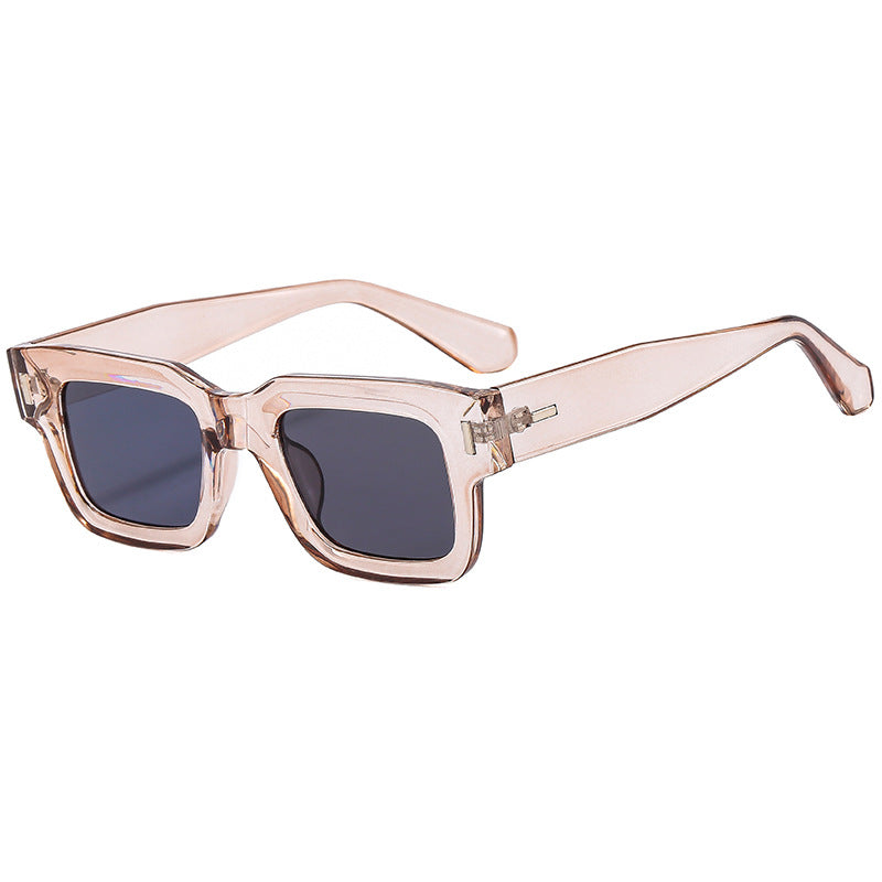 Women's fashionable sunglasses with unique geometry frame Bowlift