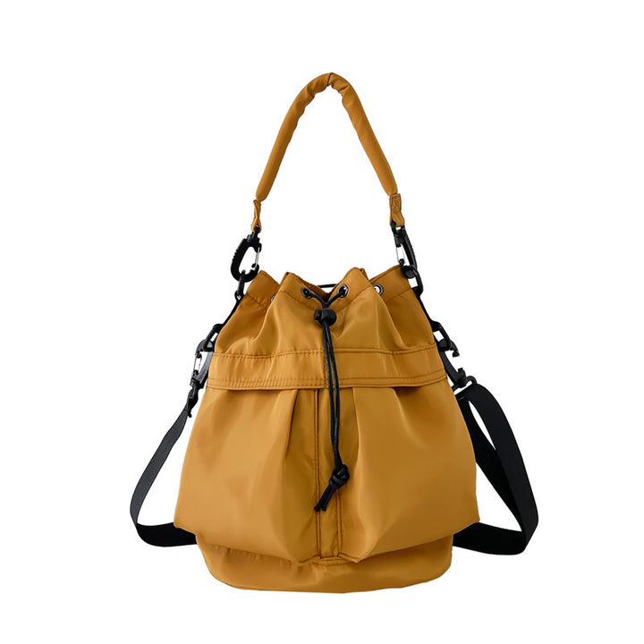 Fashionable Weekend Bag In Practical Drawstring Design Bowlift
