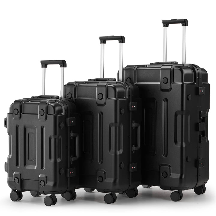 Unisex Hard Shell Versatile Travel Luggage Set Bowlift