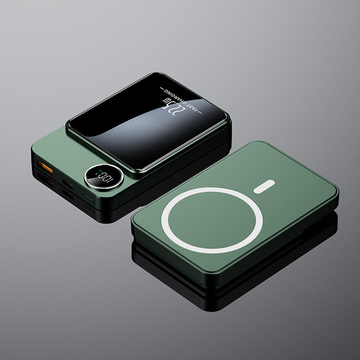 Magnetic Holder Power Bank with Digital Display Bowlift