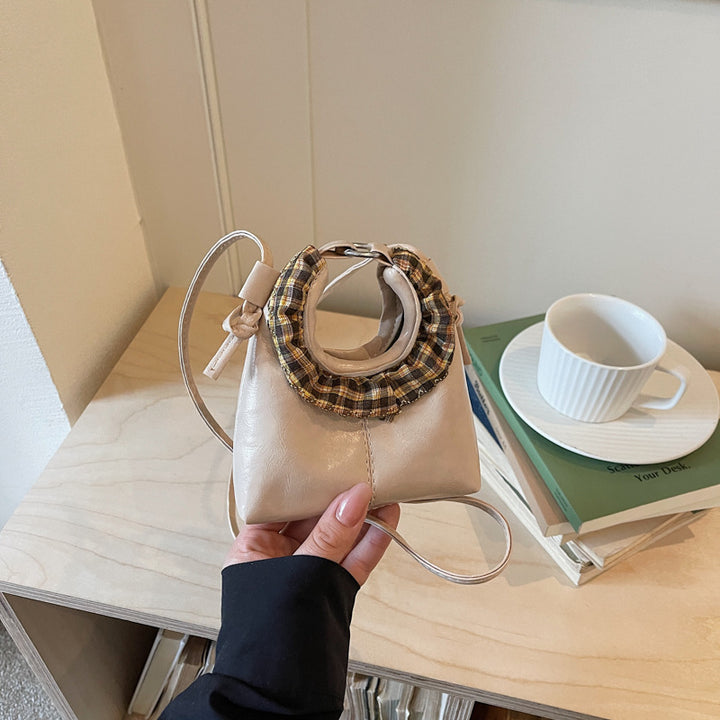 WoStylish Handcrafted Leather Bucket Bag Bowlift