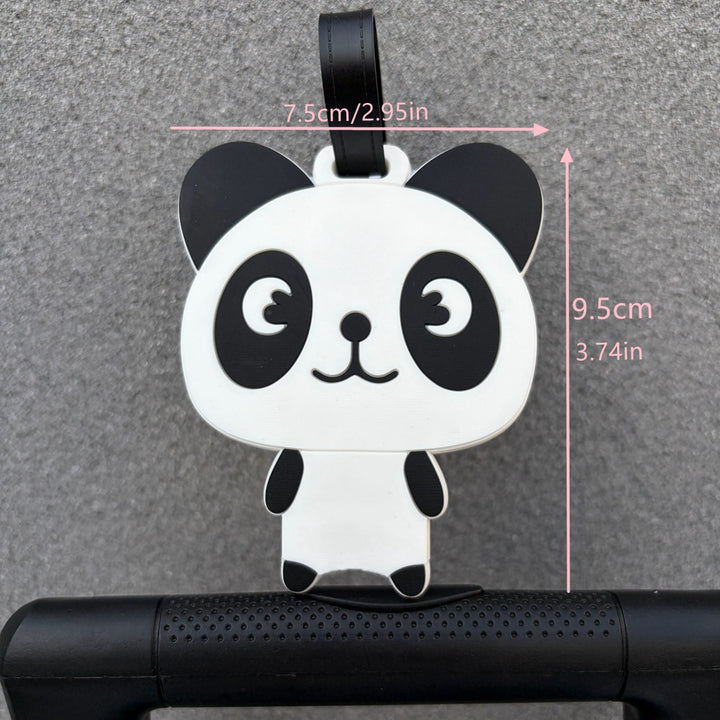 Cute Panda-Shaped Luggage Tag Bowlift