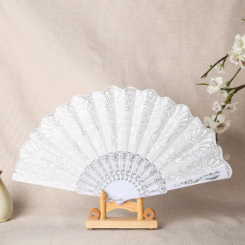 Ladies elegant lace fan Bowlift