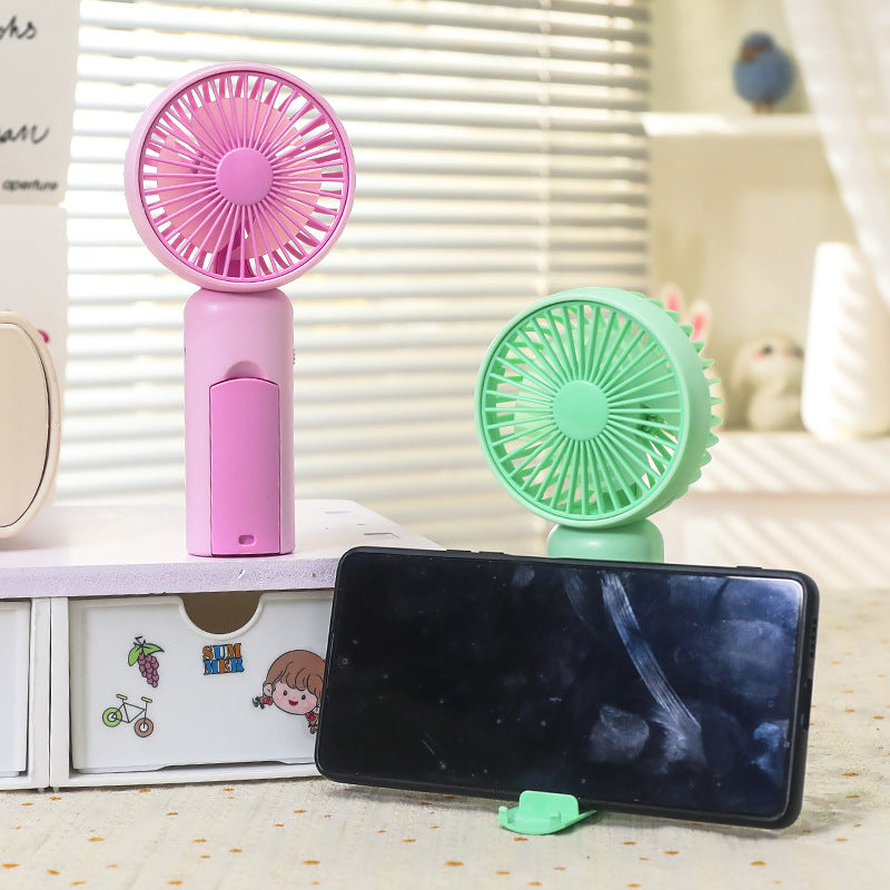 Ladies Portable USB Hand Fan with Cute Design Bowlift
