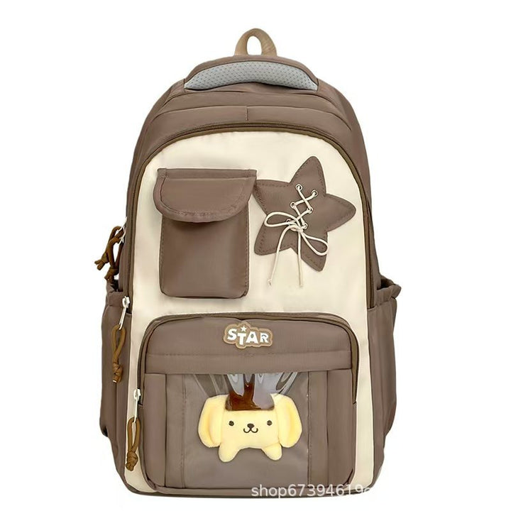 Cute Character Design School Backpack Bowlift