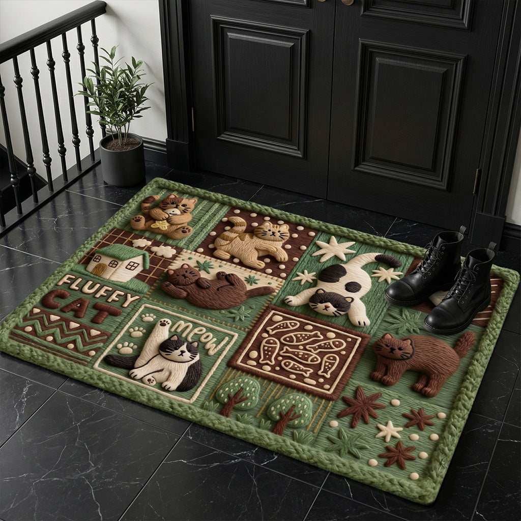 Fun Pet-Themed Doormat Bowlift