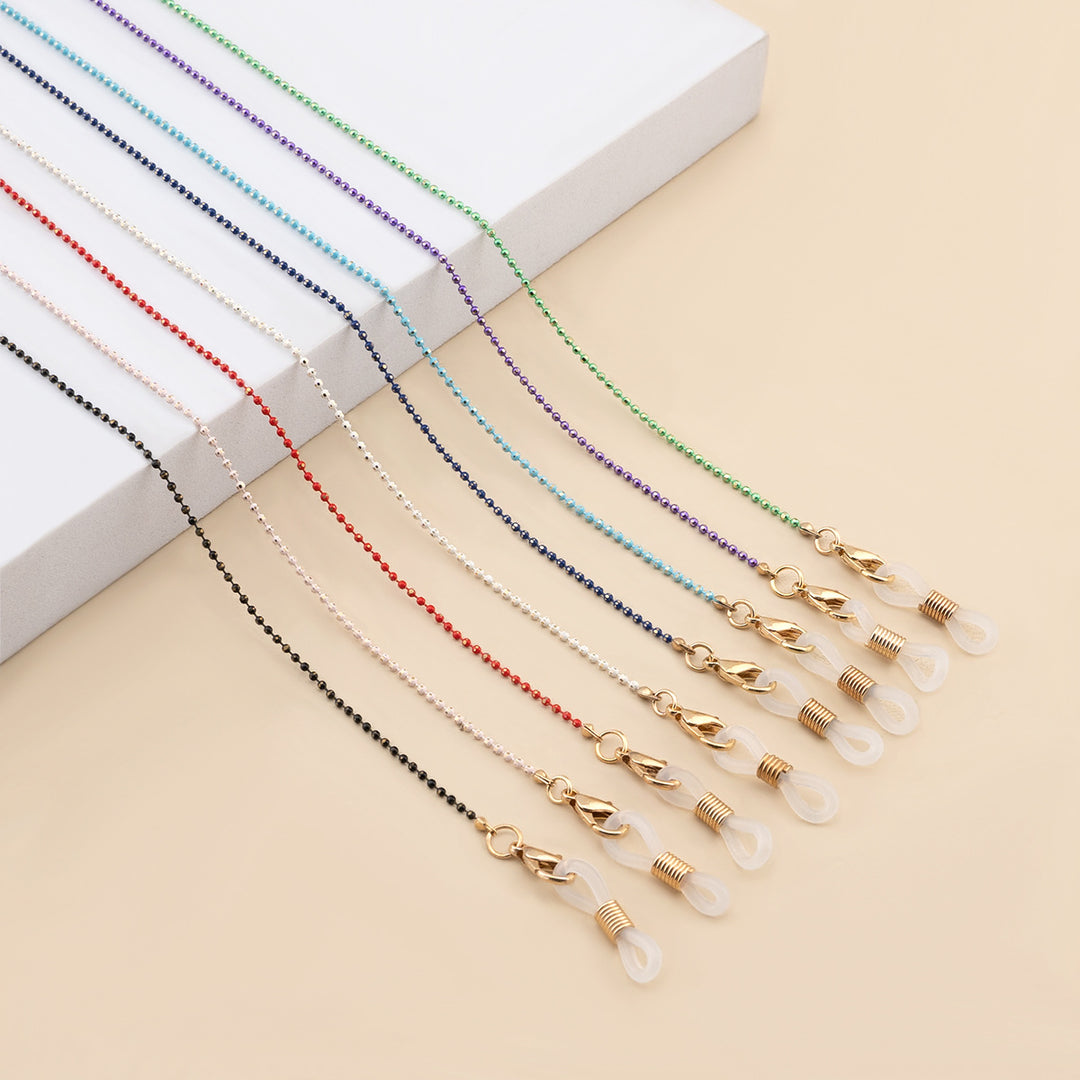 Elegant Beaded Eyewear Chain Bowlift