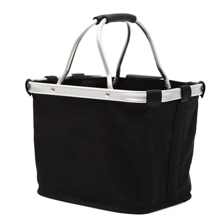 collapsible insulated front bike basket with quick-release mounting and waterproof liner Bowlift