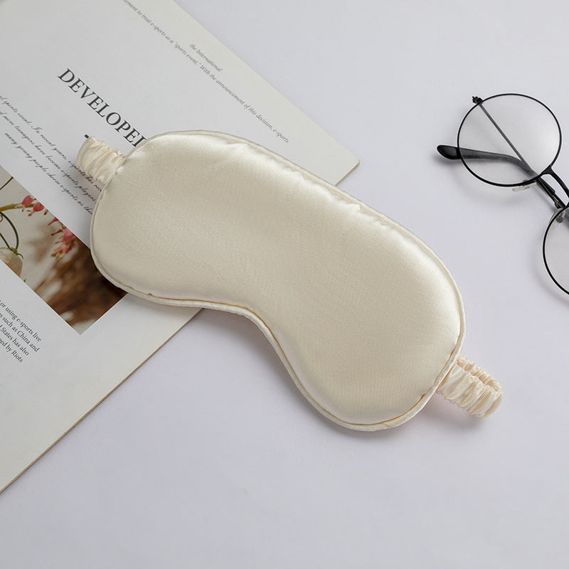 Unisex nan luxurious satin sleep mask with adjustable elastic band and soft padding Bowlift