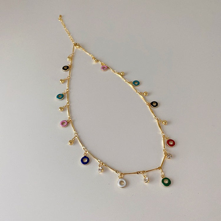 Colorful Charm Necklace Bowlift