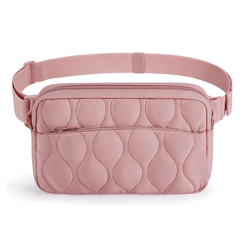 Padded shoulder bag with adjustable shoulder strap Bowlift