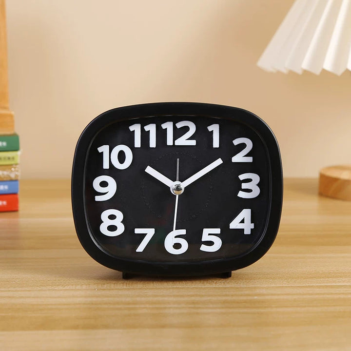 Modern Table Clock In Minimalist Design Bowlift