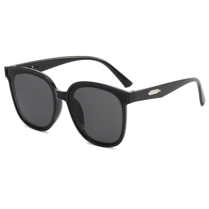Ladies fashionable oversized sunglasses with combined frame Bowlift