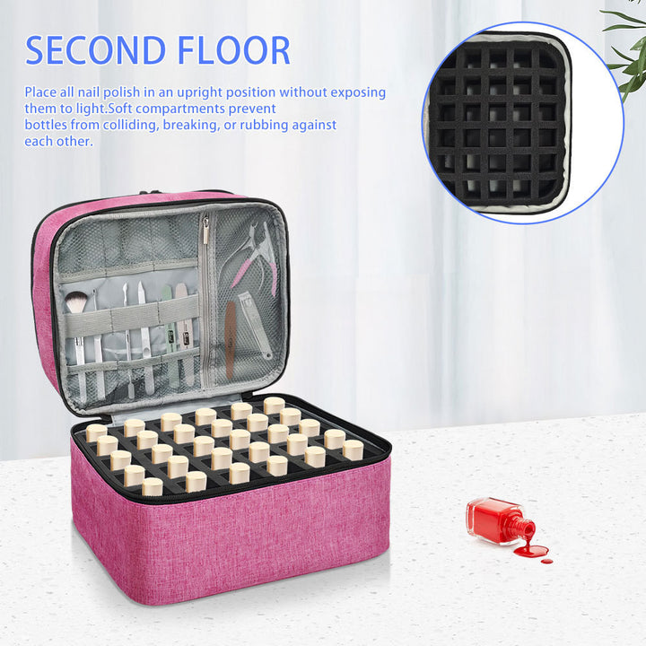Travel bag with two compartments and practical carrying handle Bowlift