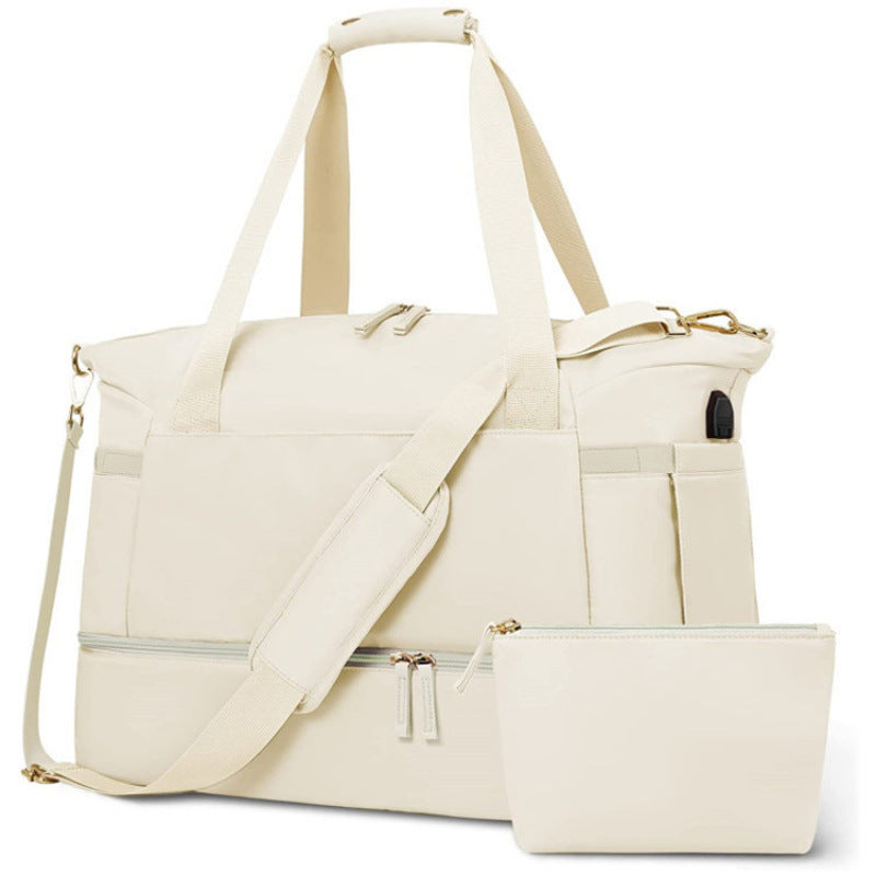 Multifunctional leisure bag with detachable shoulder strap Bowlift