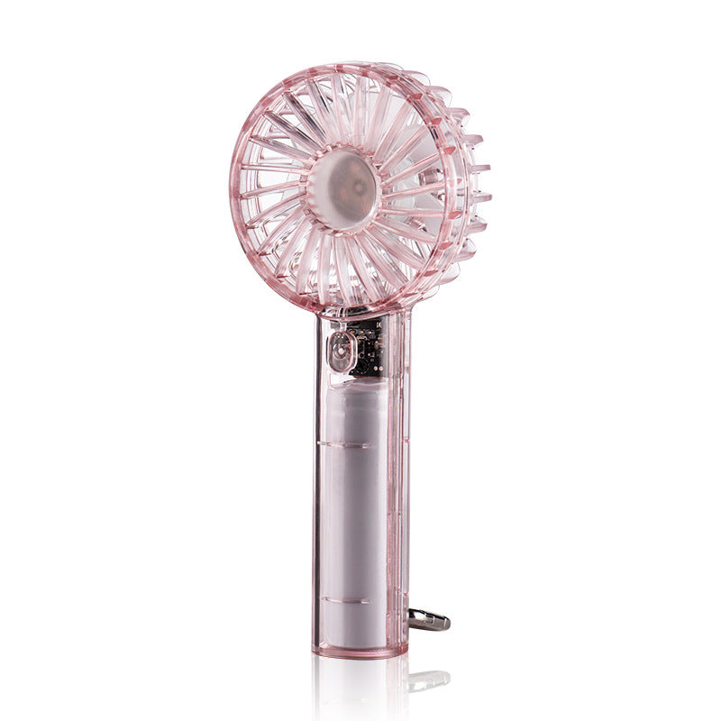 Women portable mini hand fan with ergonomic grip Bowlift