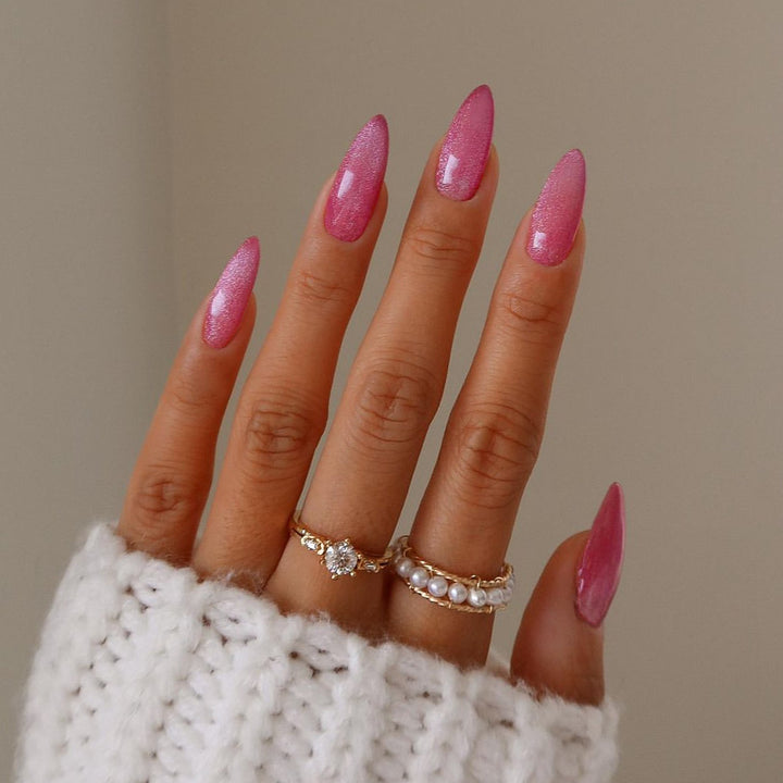 Elegant Stiletto Press-On Nail Art Set Bowlift 1788496342