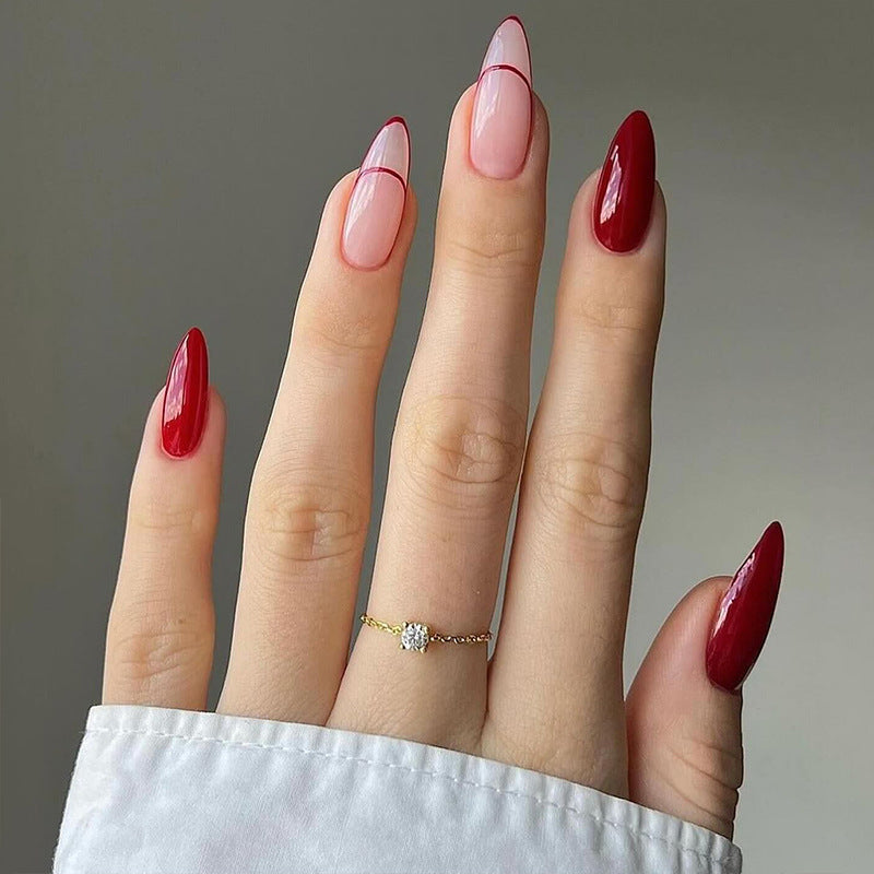 Artful stiletto nails with heart-shaped accents Bowlift