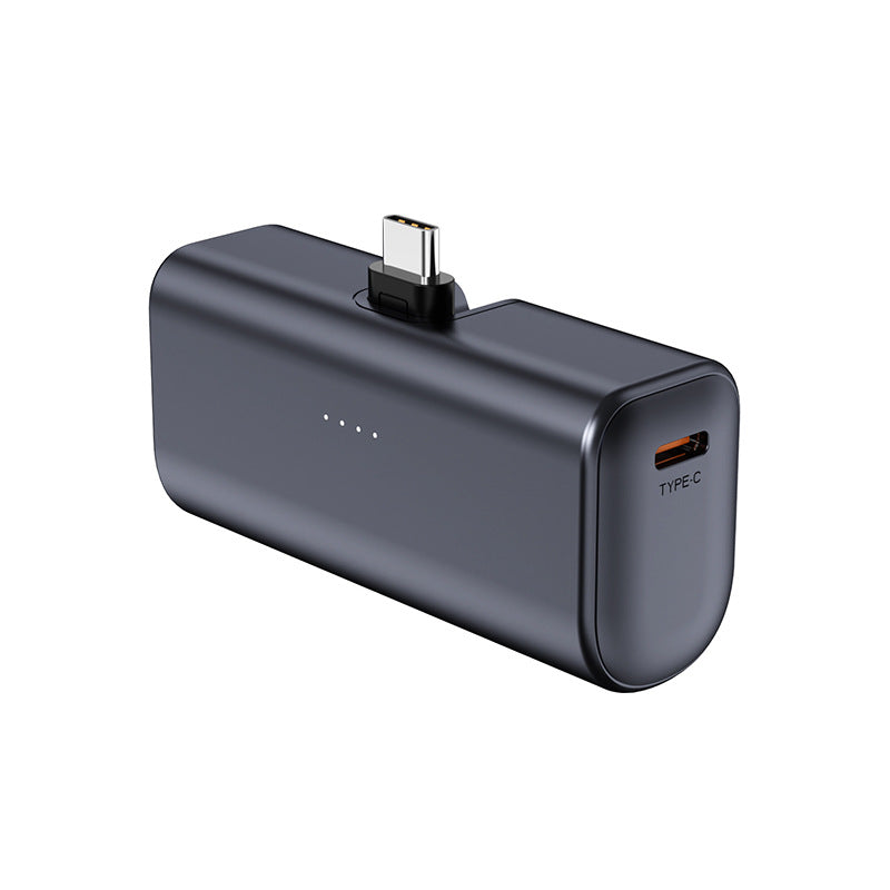 Portable power bank with integrated Type-C connection and LED display Bowlift