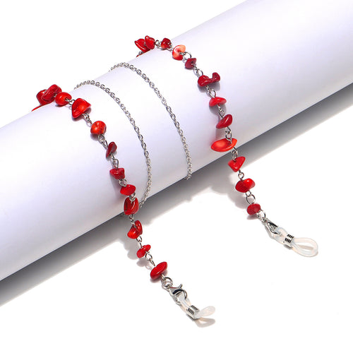 Stylish Natural Stone Eyewear Chain Bowlift