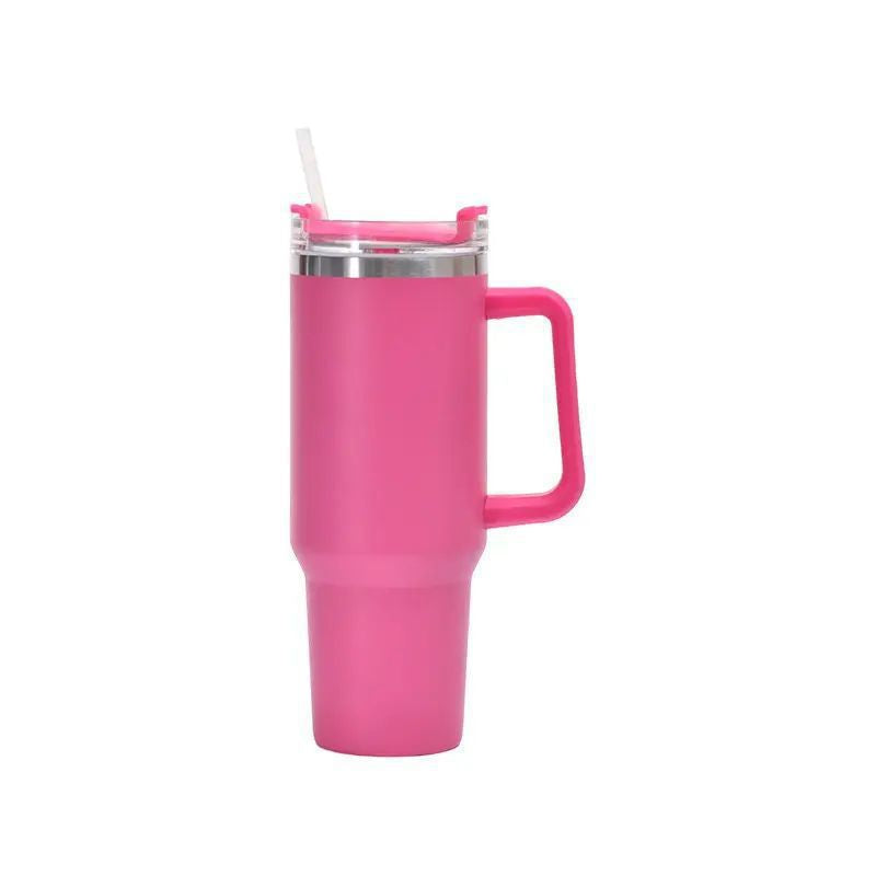 Women's Insulated Drinking Cup with Handle and Straw Bowlift