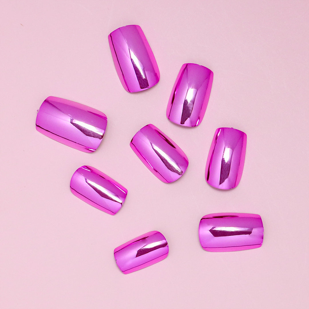 Premium Glossy Artificial Nail Tips Bowlift