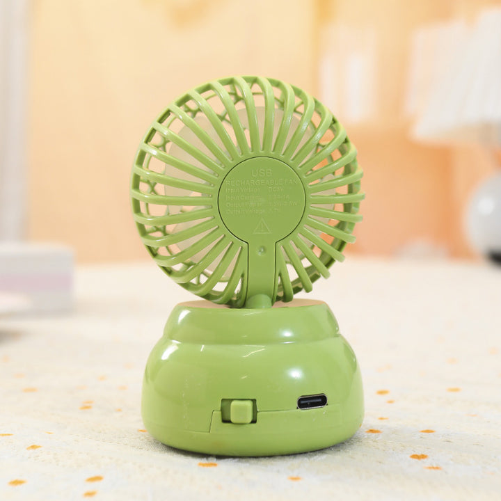 Ladies Portable Table Fan with Flexible Design and USB Connection Bowlift