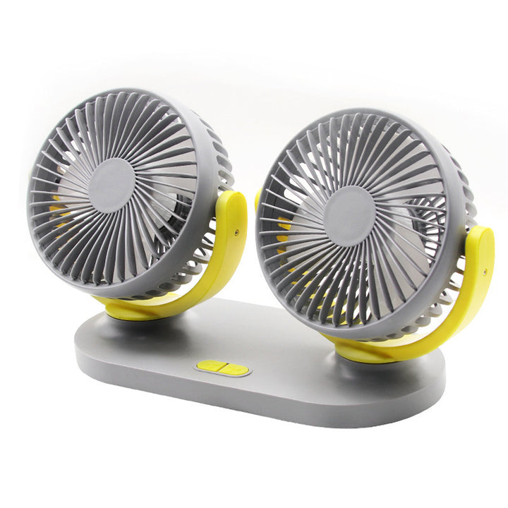 Portable USB fan with flexible mount Bowlift