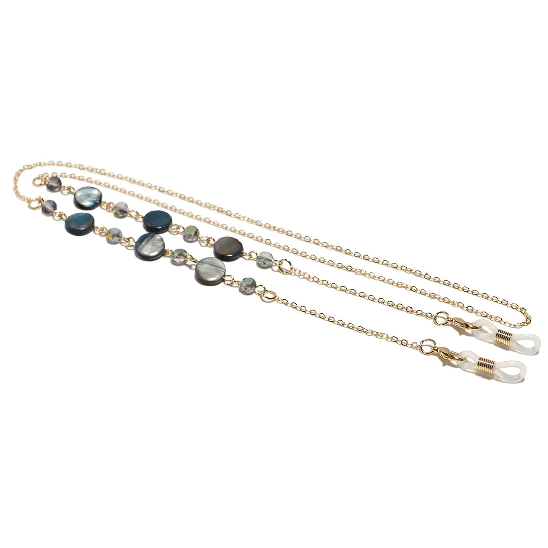 Elegant Beaded Eyewear Chain Bowlift