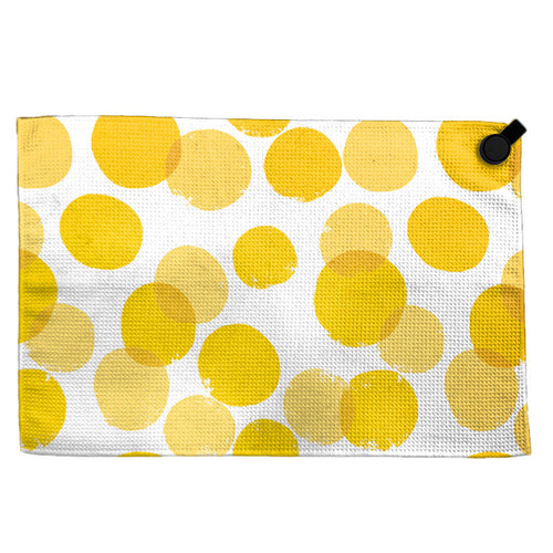 Towel with modern circular pattern Bowlift