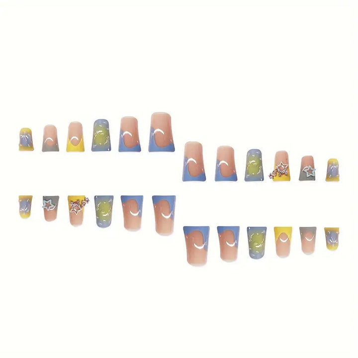 Artistic Gel Nail Art Extensions Bowlift