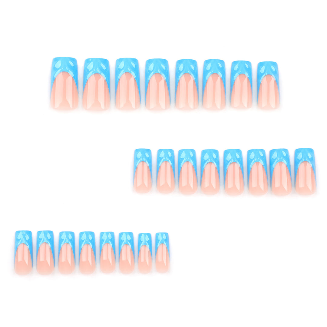 Artistic gel nails with modern design Bowlift