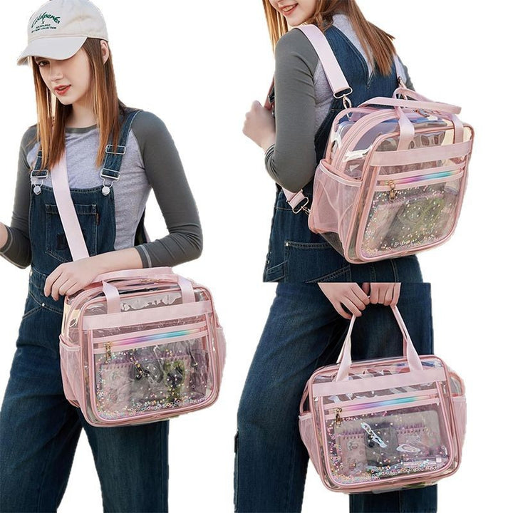 Transparent Multifunctional Carrying Bag Bowlift