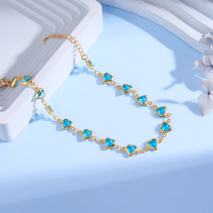 Heart-Shaped Charm Bracelet Bowlift